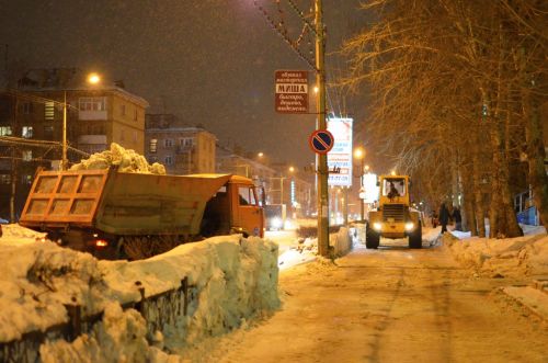 Уборка снега